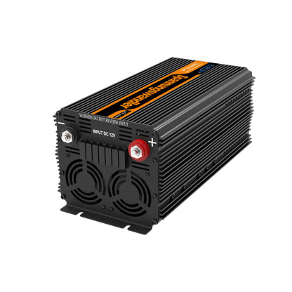 EDECOA 2000 W/4000 W DC 12 V/24 V AC 220 V 230 V onduleur à onde sinusoïdale modifiée