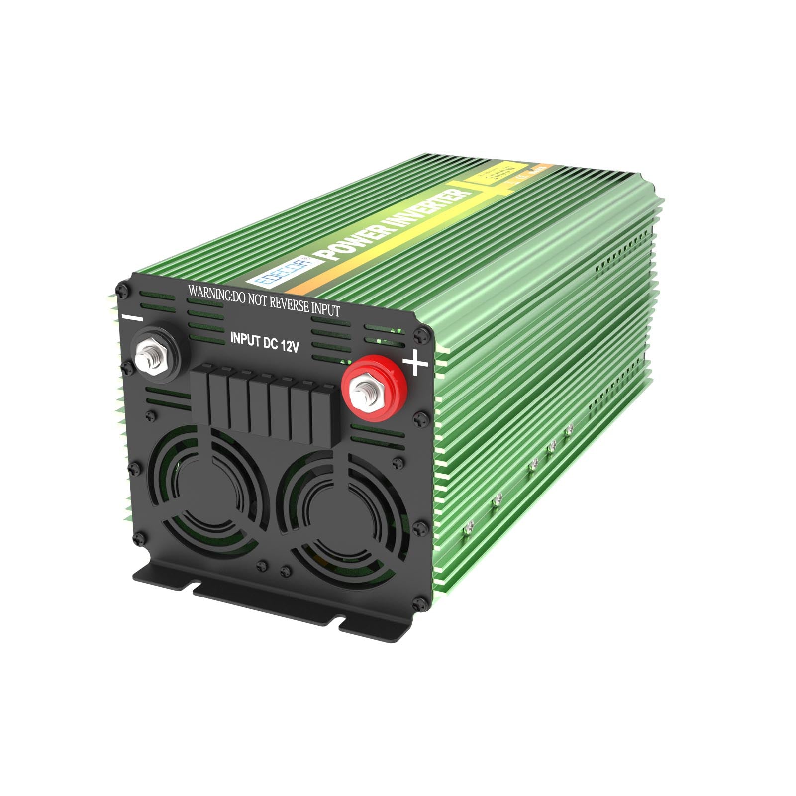 EDECOA 2000 W/4000 W DC 12 V/24 V AC 240 V onduleur à onde sinusoïdale modifiée