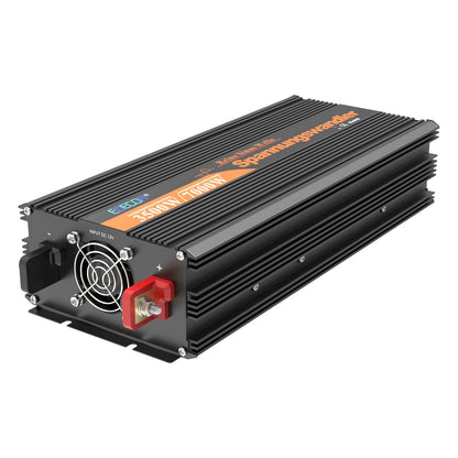 EDECOA 3500W/7000W DC 12V/24V AC 220V 230V reiner Sinus-Wechselrichter