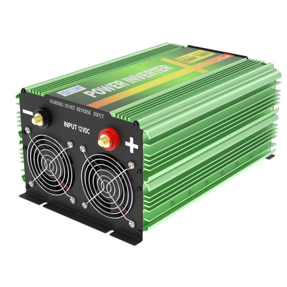 EDECOA 3500W/7000W DC 12V/24V AC 110V 120V pure sine wave power inverter