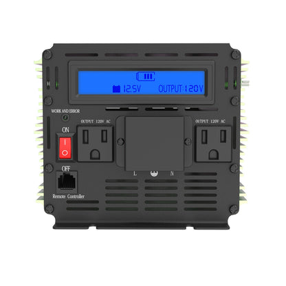 EDECOA 3000 W/6000 W DC 12 V/24 V AC 110 V 120 V onduleur à onde sinusoïdale modifiée