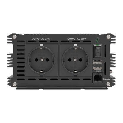 EDECOA 3500 W/7000 W DC 12 V/24 V AC 220 V 230 V onduleur à onde sinusoïdale pure